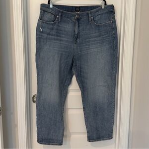 J. Crew Blue Relaxed Boyfriend Jeans